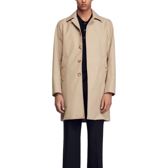 Sandro Straight cut waterproof jacket - Picture 3 of 3